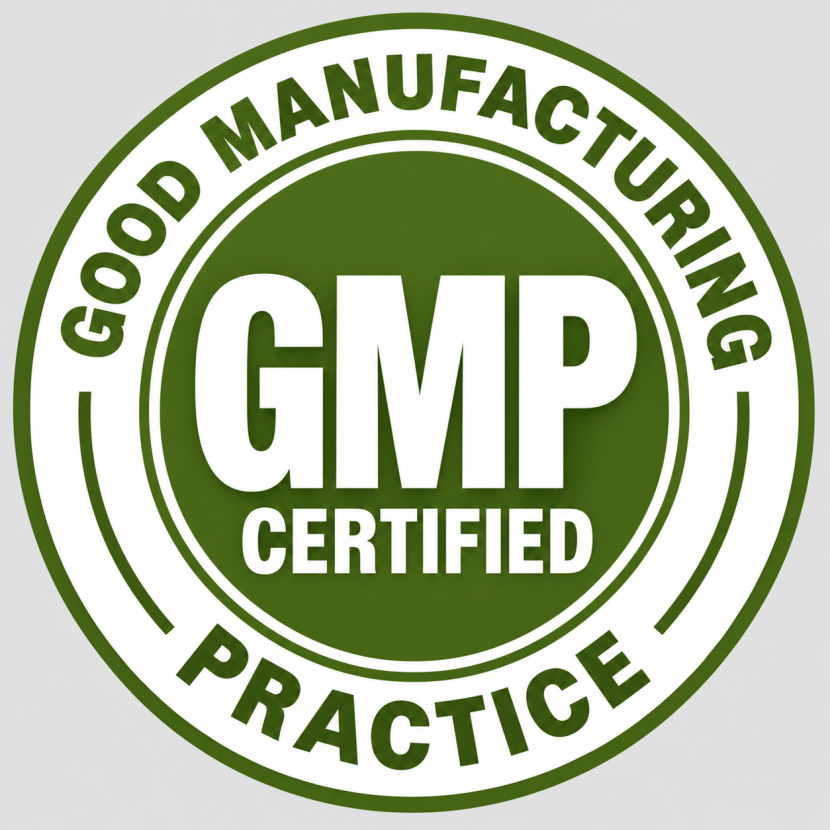 Audifort GMP certified badge